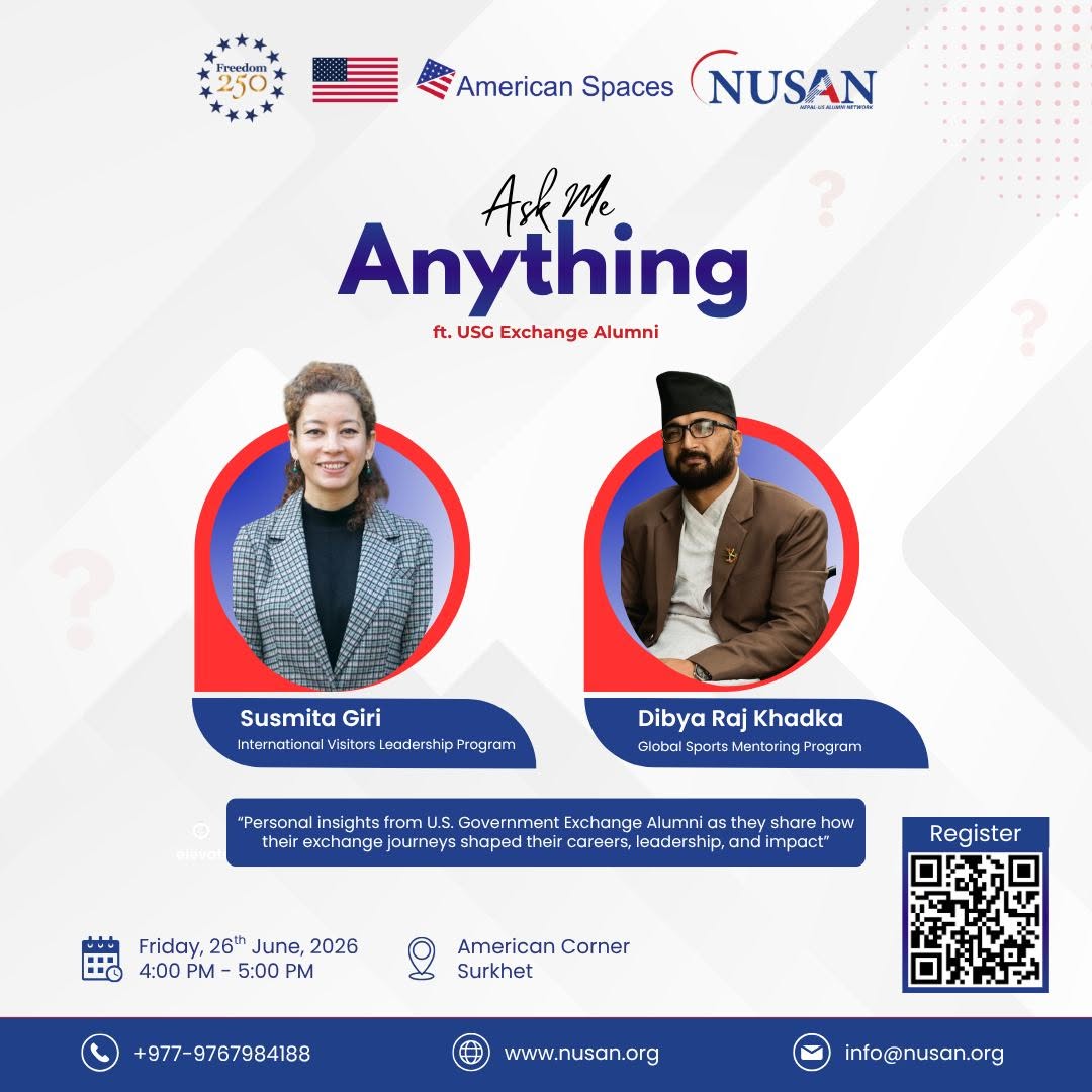 Ask Me Anything (AMA) Session with USG Exchange Alumni